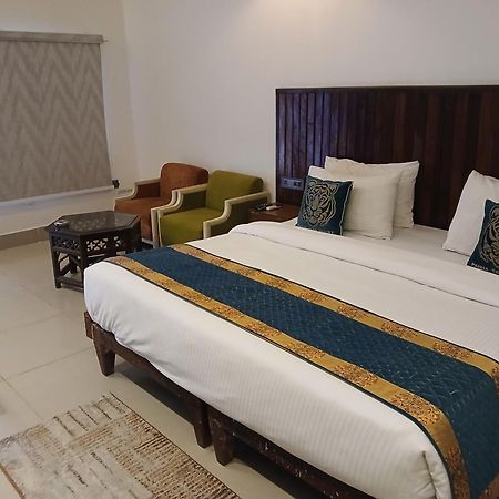 Panna Tiger Resort- Riverside Property Rājgarh Exteriör bild
