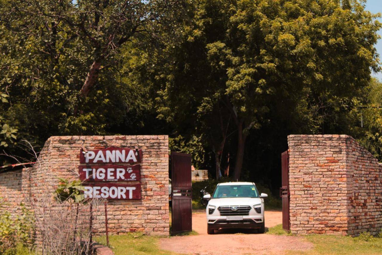 Panna Tiger Resort- Riverside Property Rājgarh Exteriör bild