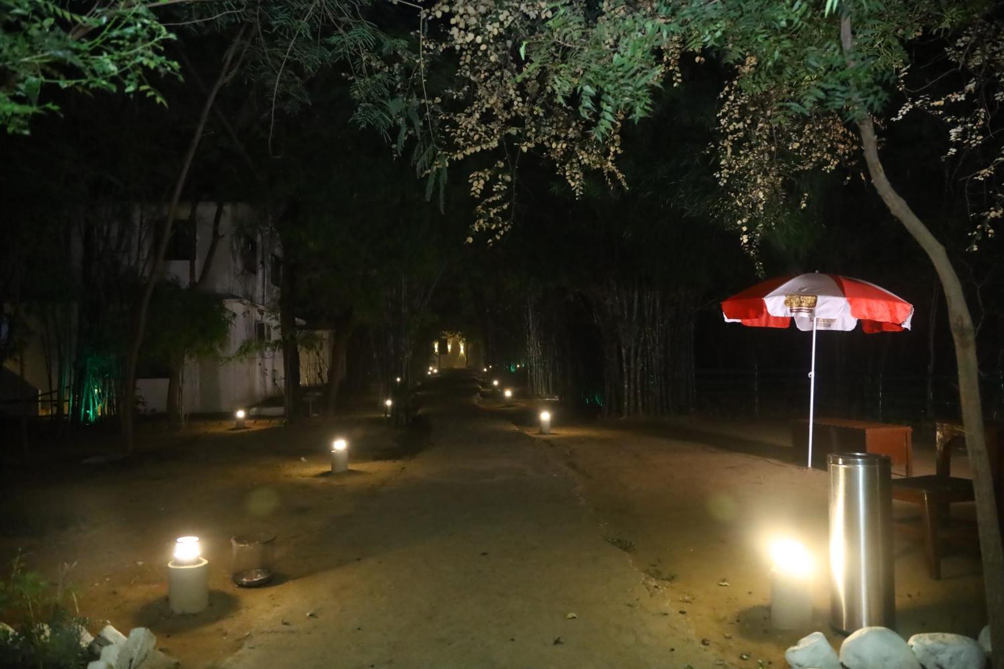 Panna Tiger Resort- Riverside Property Rājgarh Exteriör bild
