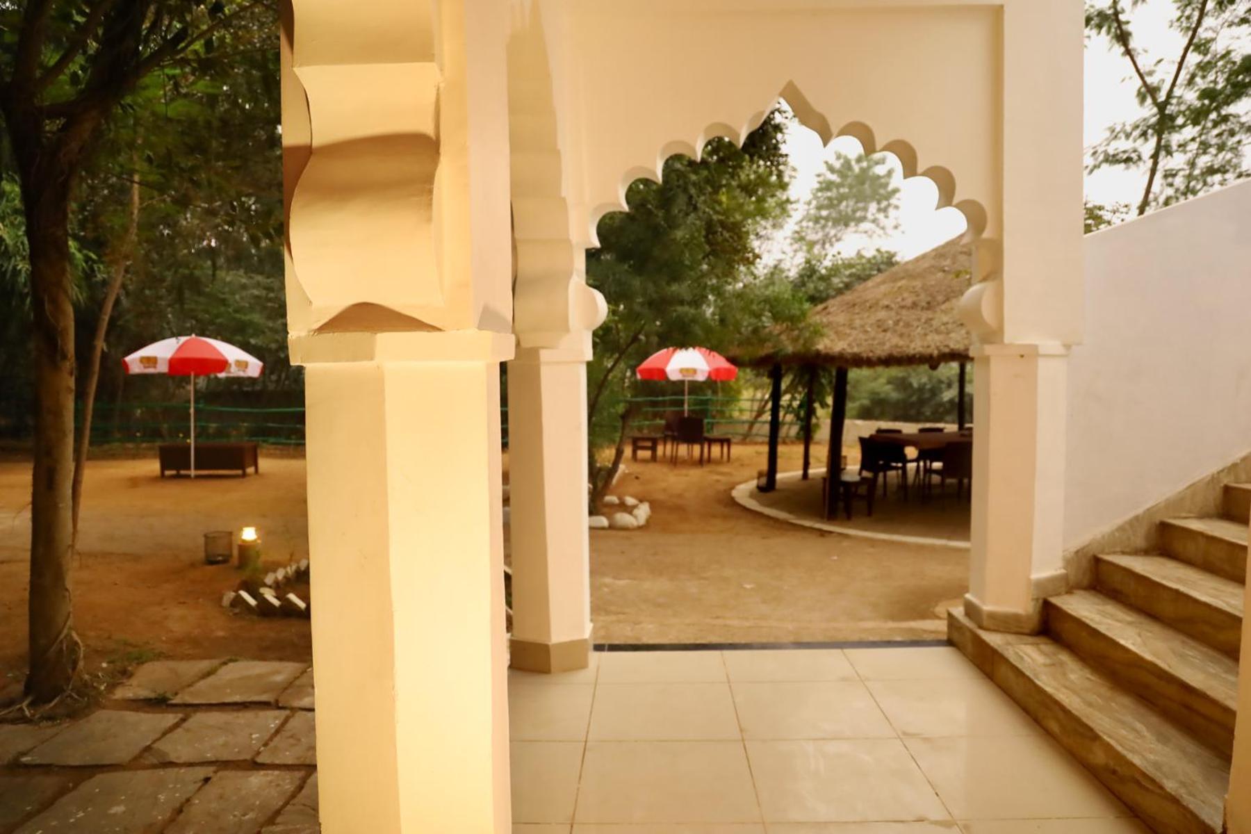 Panna Tiger Resort- Riverside Property Rājgarh Exteriör bild